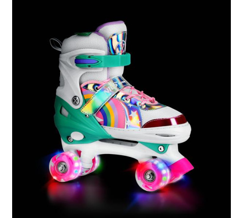 Роликові ковзани NILS Extreme NQ0187 розмір L 39-41, різнокольорові