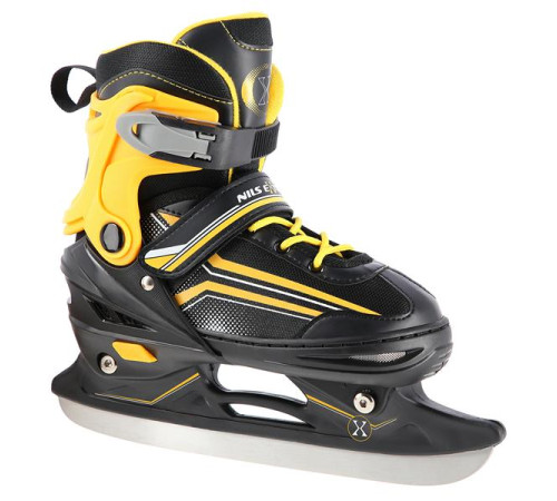 Роликові ковзани 2в1 NILS EXTREME NH18190 розмір M 34-38, чорно-жовті