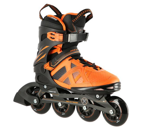 Роликові ковзани NILS EXTREME NA14112 розм.41 чорно-помаранчевий