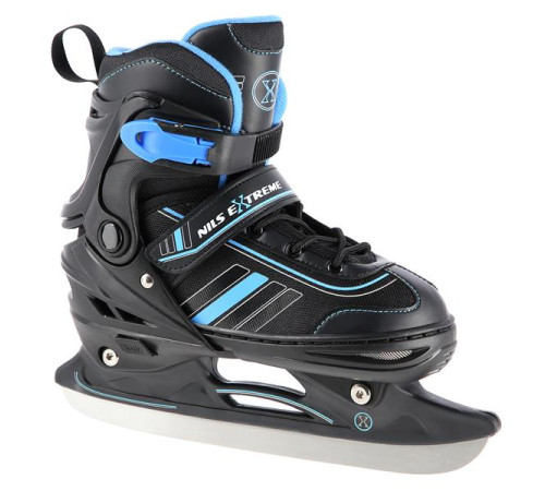 Роликові ковзани 2в1 NILS EXTREME NH18191 розмір M 34-38, чорно-сині