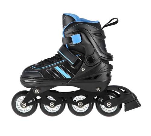 Роликові ковзани 2в1 NILS EXTREME NH18191 розмір L 39-42, чорно-сині