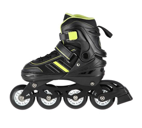 Роликові ковзани 2в1 NILS EXTREME NH18191 розмір L 39-43, чорно-жовті