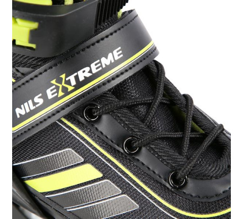 Роликові ковзани 2в1 NILS EXTREME NH18191 розмір L 39-43, чорно-жовті