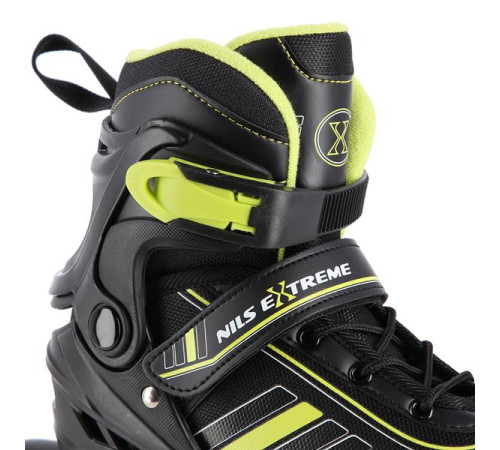 Роликові ковзани 2в1 NILS EXTREME NH18191 розмір L 39-43, чорно-жовті