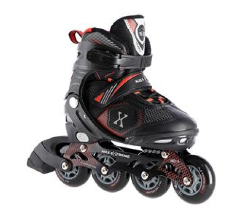 Ролики NILS EXTREME NA9080 чорно-червоні розмір S (31-34) Ролики NILS EXTREME NA9080 чорно-червоні розмір S (31-34)