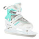 Роликові ковзани 2в1 NILS EXTREME NH18191 розмір L 39-43, біло-блакитні