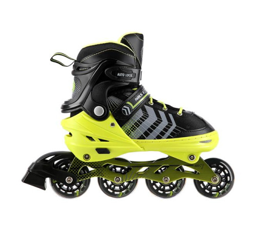 Роликові ковзани 4в1 NILS EXTREME NH18192 розмір S 29-33, чорно-жовті
