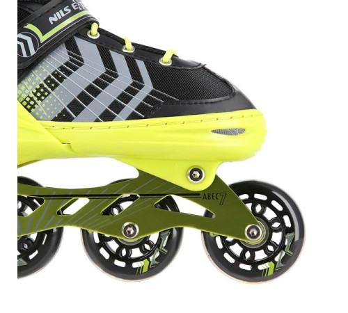Роликові ковзани 4в1 NILS EXTREME NH18192 розмір S 29-33, чорно-жовті