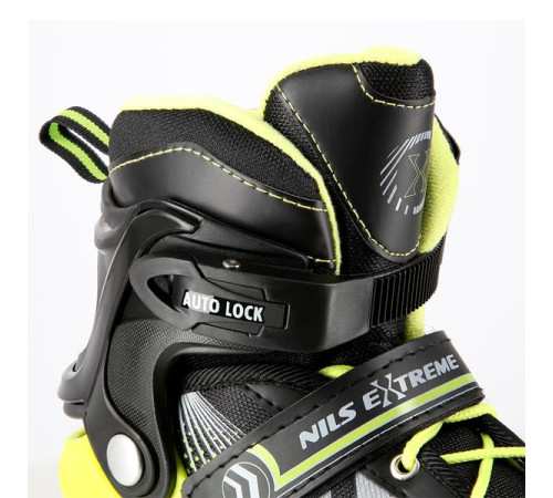 Роликові ковзани 4в1 NILS EXTREME NH18192 розмір S 29-33, чорно-жовті