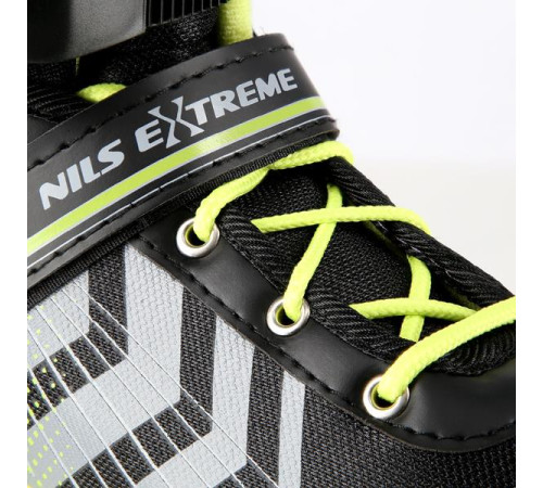 Роликові ковзани 4в1 NILS EXTREME NH18192 розмір M 34-38, чорно-жовті