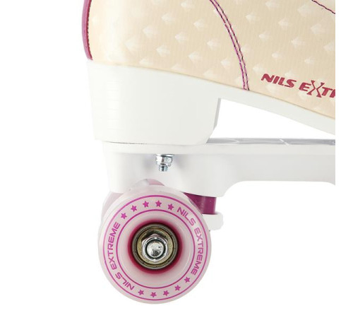 Роликові ковзани NILS EXTREME NQ14198 розмір 35 бежевий Роликові ковзани NILS EXTREME NQ14198 розмір 35 бежевий