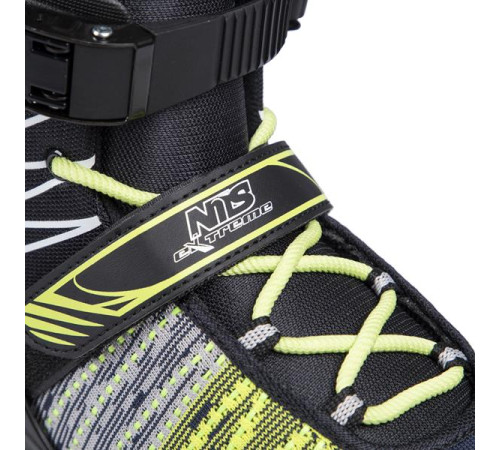 Роликові ковзани NILS EXTREME NA1206 розмір 44 чорно-зелений Роликові ковзани NILS EXTREME NA1206 розмір 44 чорно-зелений