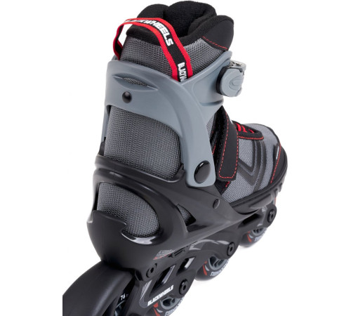 Роликові ковзани Blackwheels Playful S - розмір 32-35, сірі Роликові ковзани Blackwheels Playful S - розмір 32-35, сірі