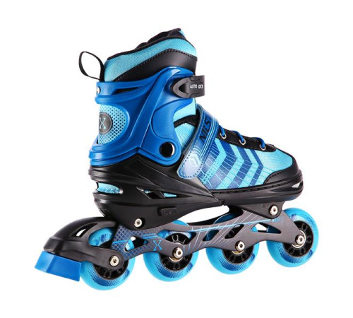 Роликові ковзани 4в1 NILS EXTREME NH18192A розмір S 29-33, чорно-сині