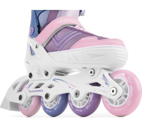 Роликові ковзани Blackwheels Playful L - розмір 39-42, рожево-фіолетові