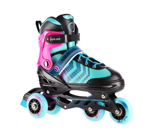 Роликові ковзани 4в1 NILS EXTREME NH18192A розмір L 39-43, різнокольорові