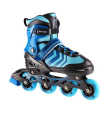 Роликові ковзани 4в1 NILS EXTREME NH18192A розмір M 34-38, чорно-сині