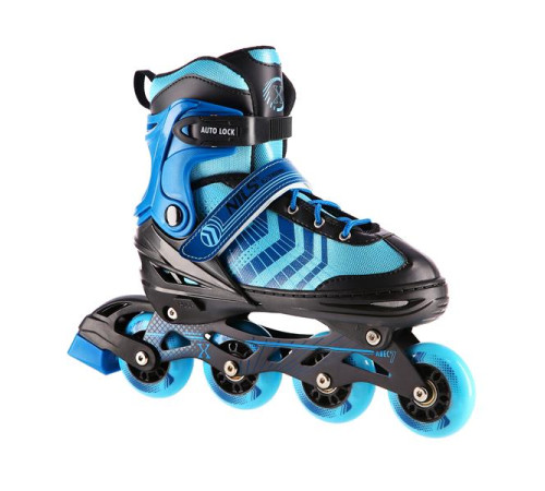 Роликові ковзани 4в1 NILS EXTREME NH18192A розмір M 34-38, чорно-сині