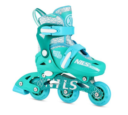 Роликові ковзани NILS EXTREME NA13102 розмір S 30-33, зелені