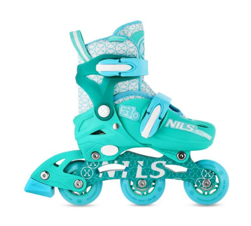 Роликові ковзани NILS EXTREME NA13102 розмір M 34-37, зелені