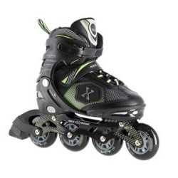 Ролики NILS EXTREME NA9080 чорно-зелені розмір L (39-42) 