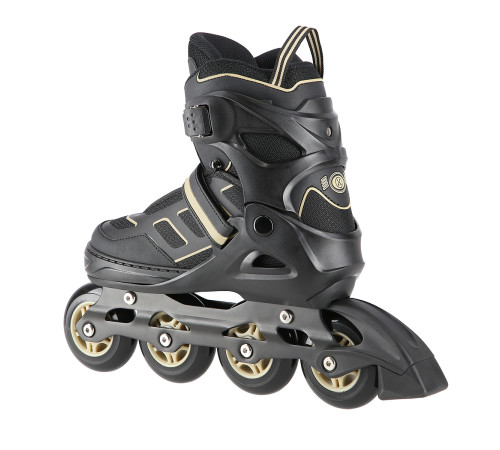 Роликові ковзани NILS EXTREME NA14174 розмір L 39-42, чорно-золотисті