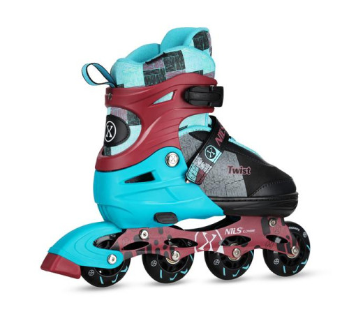 NA13810 IN-LINE SKATES TWIST BLUESIZE M(35-38) NILS EXTREME