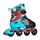 NA13810 IN-LINE SKATES TWIST BLUESIZE M(35-38) NILS EXTREME