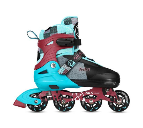 NA13810 IN-LINE SKATES TWIST BLUESIZE M(35-38) NILS EXTREME