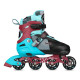NA13810 IN-LINE SKATES TWIST BLUESIZE M(35-38) NILS EXTREME