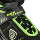 Роликові ковзани NILS EXTREME NA19088 розмір L (39-42) чорно-зелений