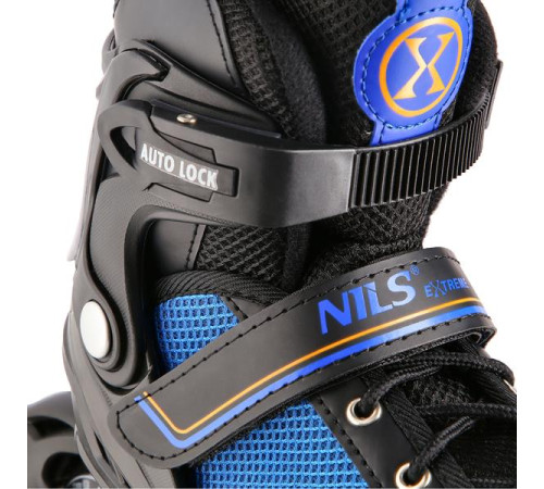 Роликові ковзани 2в1 NILS EXTREME NH18188, розмір М (34-38) чорно-сині Роликові ковзани 2в1 NILS EXTREME NH18188, розмір М (34-38) чорно-сині