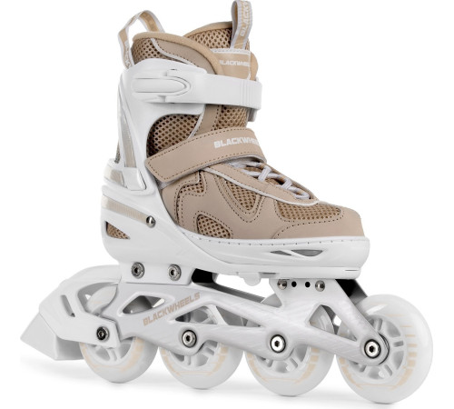 Роликові ковзани Blackwheels Flex Pro M - розмір 34-37, бежеві Роликові ковзани Blackwheels Flex Pro M - розмір 34-37, бежеві