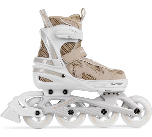Роликові ковзани Blackwheels Flex Pro M - розмір 34-37, бежеві Роликові ковзани Blackwheels Flex Pro M - розмір 34-37, бежеві