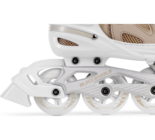 Роликові ковзани Blackwheels Flex Pro M - розмір 34-37, бежеві Роликові ковзани Blackwheels Flex Pro M - розмір 34-37, бежеві