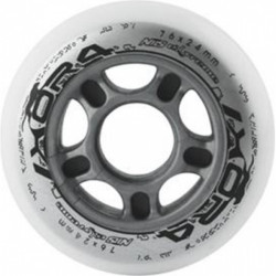Колеса для роликових ковзанів PU76x24 82A  (4 pcs) NILS EXTREME - білі