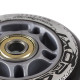 PU 84x24 82A BLACK (4 pcs) + ABEC-9 (8 pcs) SET NILS EXTREME