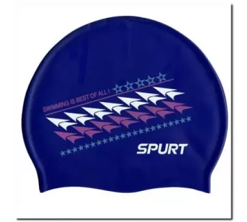 Шапочка для плавання 752 SPURT - синя