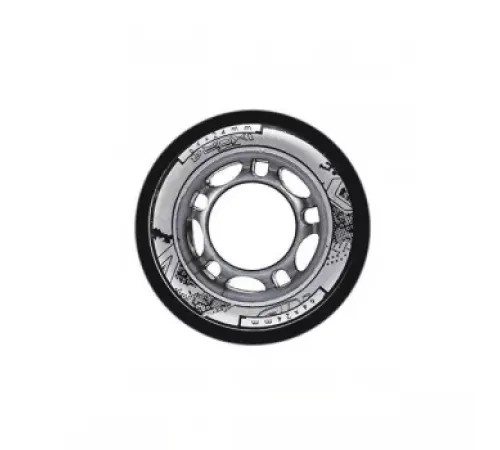 Колеса для роликових ковзанів PU 70x24 82A NILS EXTREME - 4 шт./чорні Колеса для роликових ковзанів PU 70x24 82A NILS EXTREME - 4 шт./чорні