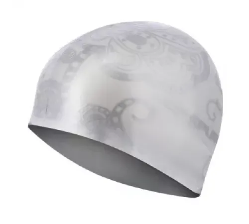 Жіноча шапочка для плавання F221 SPURT - срібна
