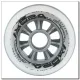 Колеса для роликових ковзанів PU 90x24 82A NILS EXTREME - 4 шт./прозорі