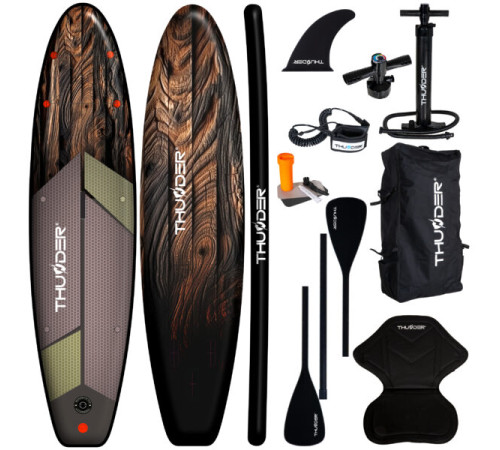 Надувна SUP дошка (Сапборд) THUNDER WOOD 320 Надувна SUP дошка (Сапборд) THUNDER WOOD 320