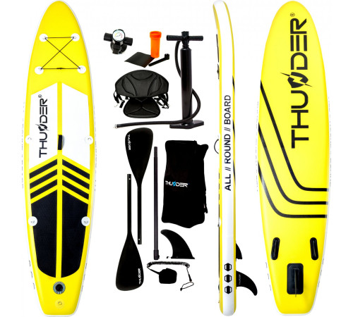 Надувна SUP дошка (Сапборд) THUNDER COAST YELLOW 320 Надувна SUP дошка (Сапборд) THUNDER COAST YELLOW 320