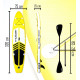 Надувна SUP дошка (Сапборд) THUNDER COAST YELLOW 320