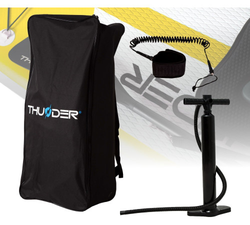 Надувна SUP дошка (Сапборд) THUNDER COAST YELLOW 320 Надувна SUP дошка (Сапборд) THUNDER COAST YELLOW 320