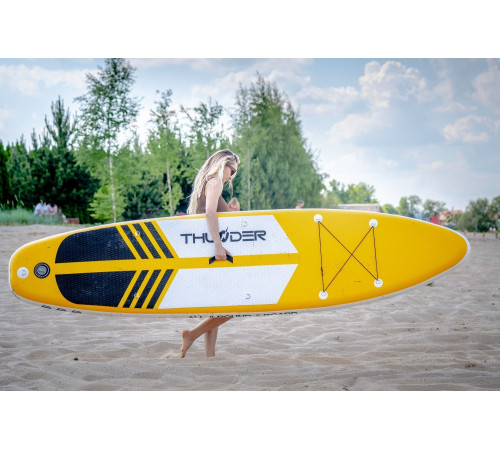 Надувна SUP дошка (Сапборд) THUNDER COAST YELLOW 320 Надувна SUP дошка (Сапборд) THUNDER COAST YELLOW 320