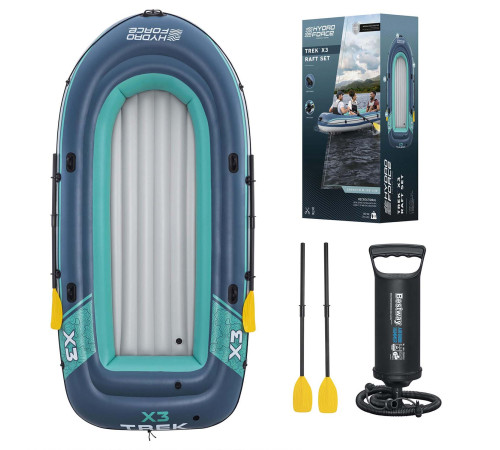 Надувний човен Trek X3 Raft 294 x 137 см Bestway 61154