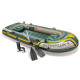 Човен надувний Intex Seahawk 4 351 x 145 x 48 см, зелений