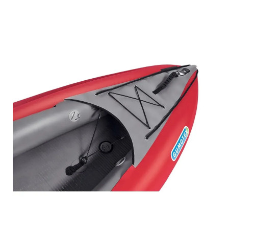 Каяк надувний Gumotex TRAYA /DS/021, 410 х 89 см - червоно-сірий