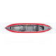 Каяк надувний Gumotex TRAYA /DS/021, 410 х 89 см - червоно-сірий
